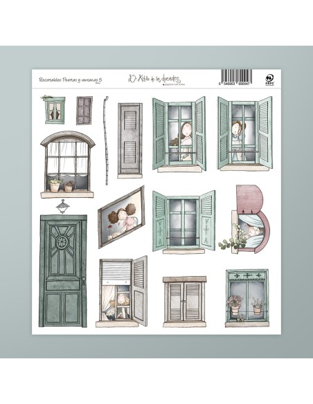Recortables: Puertas y ventanas 5