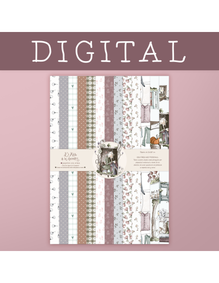 Colección Digital: Básicos y recortables de Un poblado... y sus mágicos habitantes