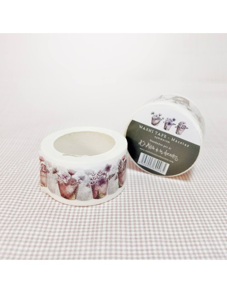 Washi Tape: Macetas