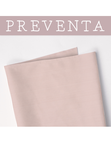 Preventa: Tela Rayitas del Corazón