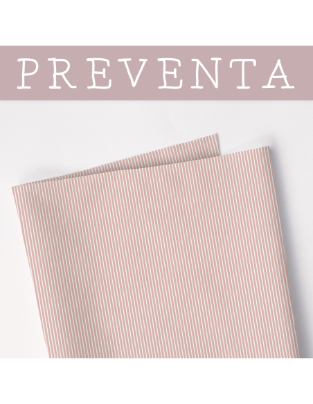 Preventa: Tela Rayitas del Corazón