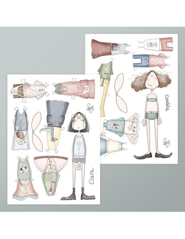 Colección: Las Mariquitas de las hadas del corazón - Clara y Candela