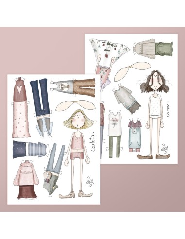 Colección: Las Mariquitas de las hadas del corazón - Carlota y Carmen