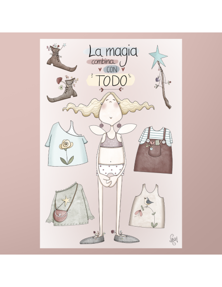 Hoja transfer DTF: Las hadas del corazón y sus camisetas 1