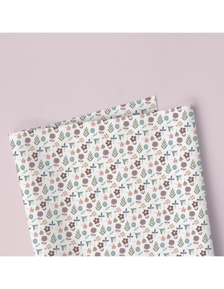 Preventa: Tela Florecillas del Corazón